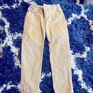 H&M size 3-4 skinny khaki chinos with built in flex adjusters